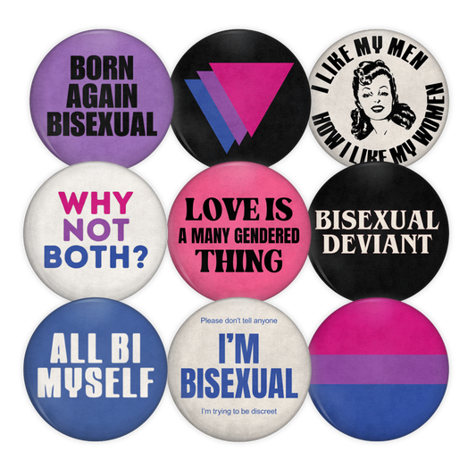 Bisexual Vintage Buttons