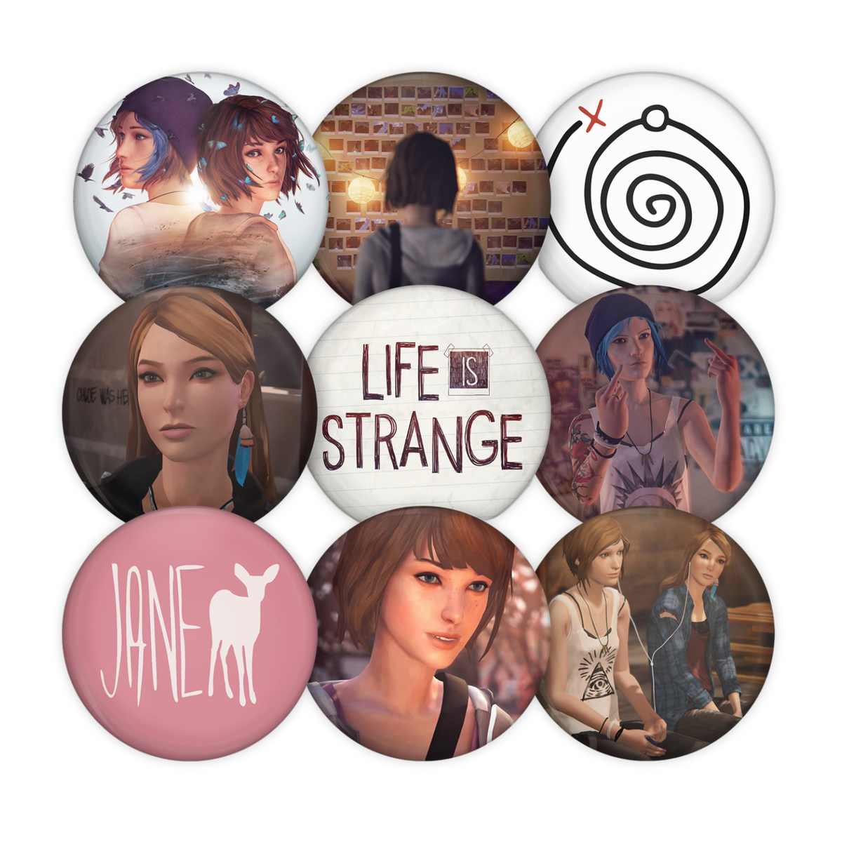 Life is Strange Pinback Buttons