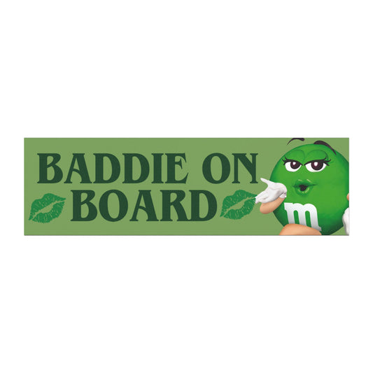Baddie on Board Bumper Sticker/Magnet