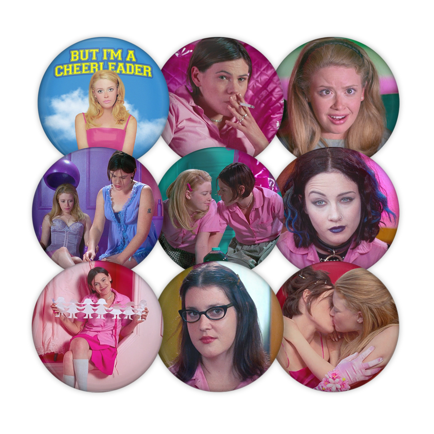 But I'm a Cheerleader Buttons