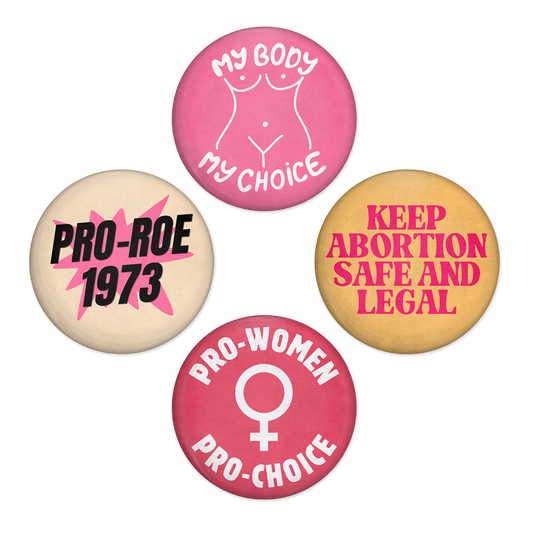 Pro-Choice Feminist Buttons