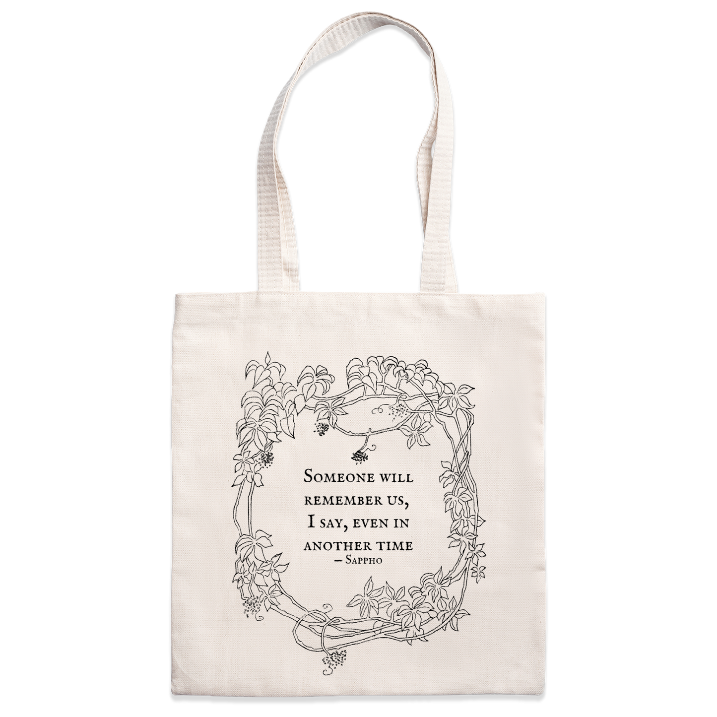 Sappho Fragment 147 Tote Bag